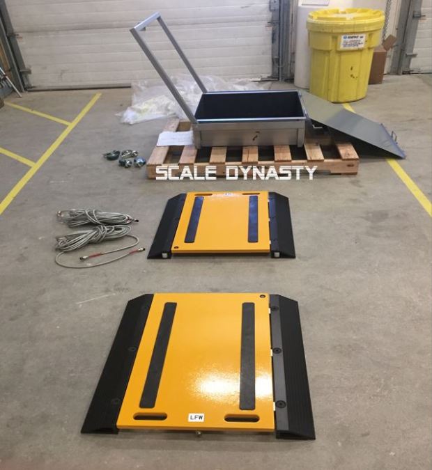 axle scale pads