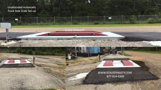 UNATTENDED AUTO AXLE SCALE